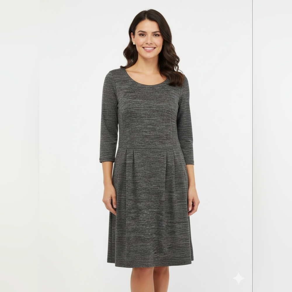 Moss Green Long Sleeve Dress